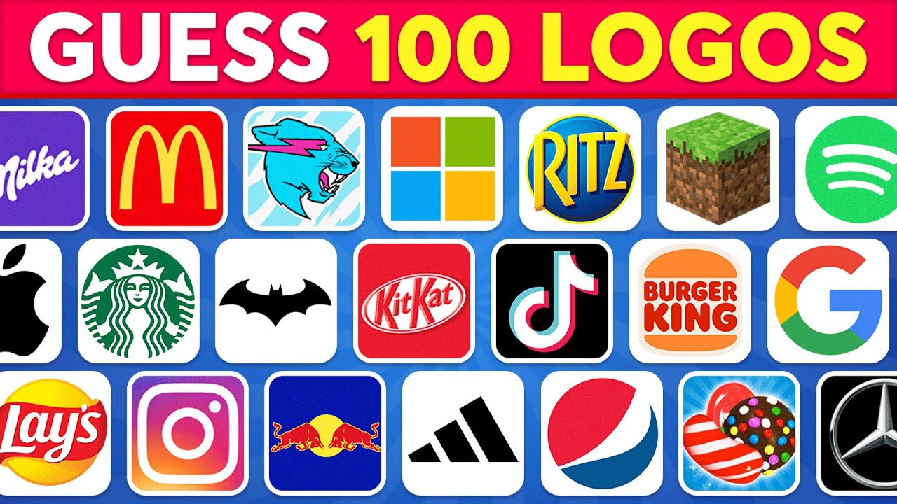 Guess the Logo in 2 Seconds...100 Famous Logos 🍟🍏🥇 Logo Quiz 2024 | Panda Quiz
