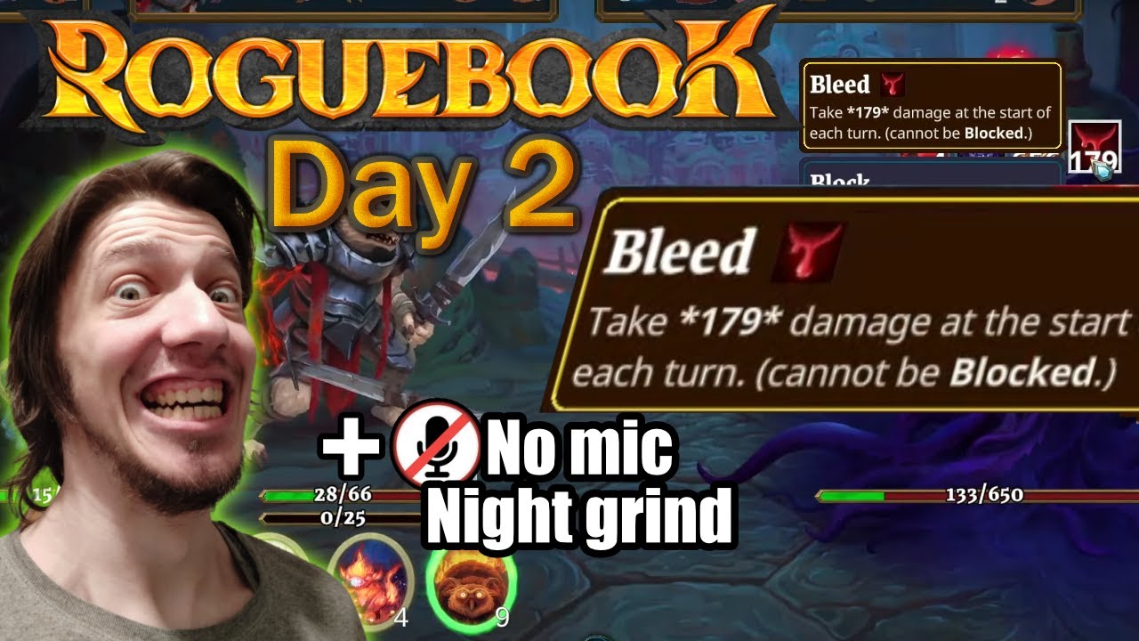 Roguebook - Day 2 - Aurora hero is super fun!