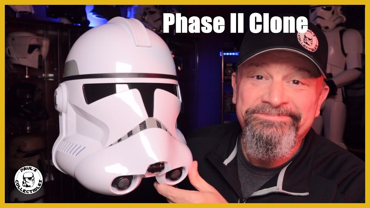 Обзор шлема клона-солдата из Star Wars Black Series Phase II