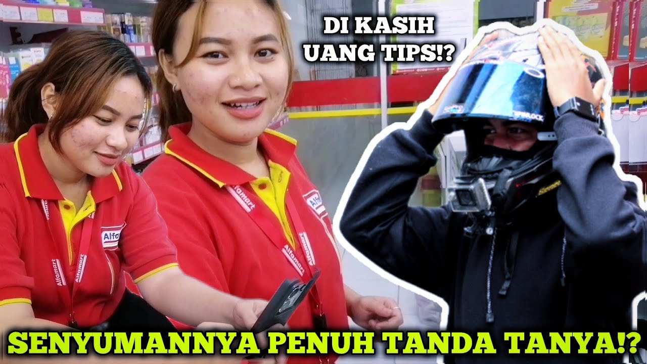 CURIGA KARYAWAN CANTIK INI DI KASIH UANG TIPS SAMA KONSUMEN TIAP MALAM⁉️