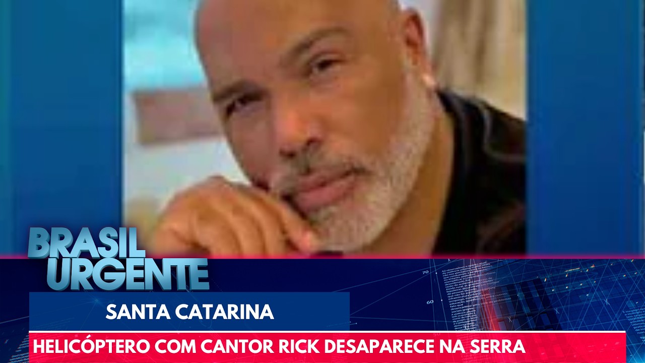 Se cree que el cantante Rick se encuentra en un helic&oacute;ptero desaparecido en Santa Catarina, Brasi...
