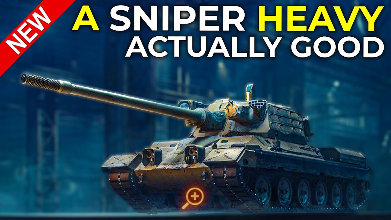 *NEW* SNIPER Heavy SPHT and it's actually good? | World of Tanks