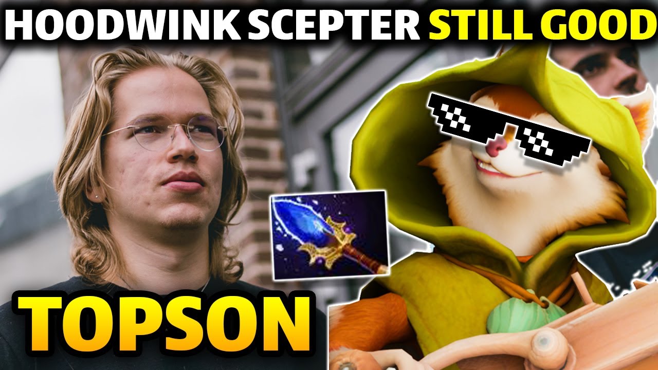 TOPSON plays Hoodwink Rushing Agh's Scepter!