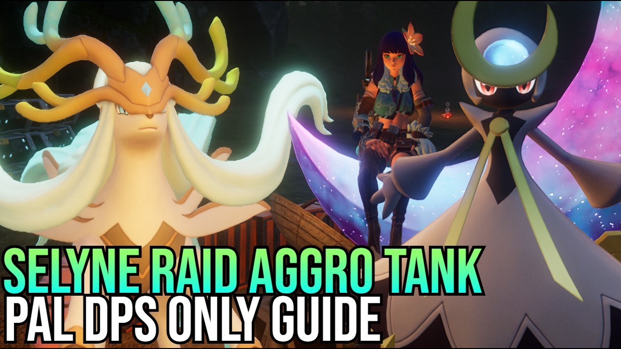 Selyne Raid Aggro Puller on Hard Mode Hartalis Ultra Combat Guide  - Palworld