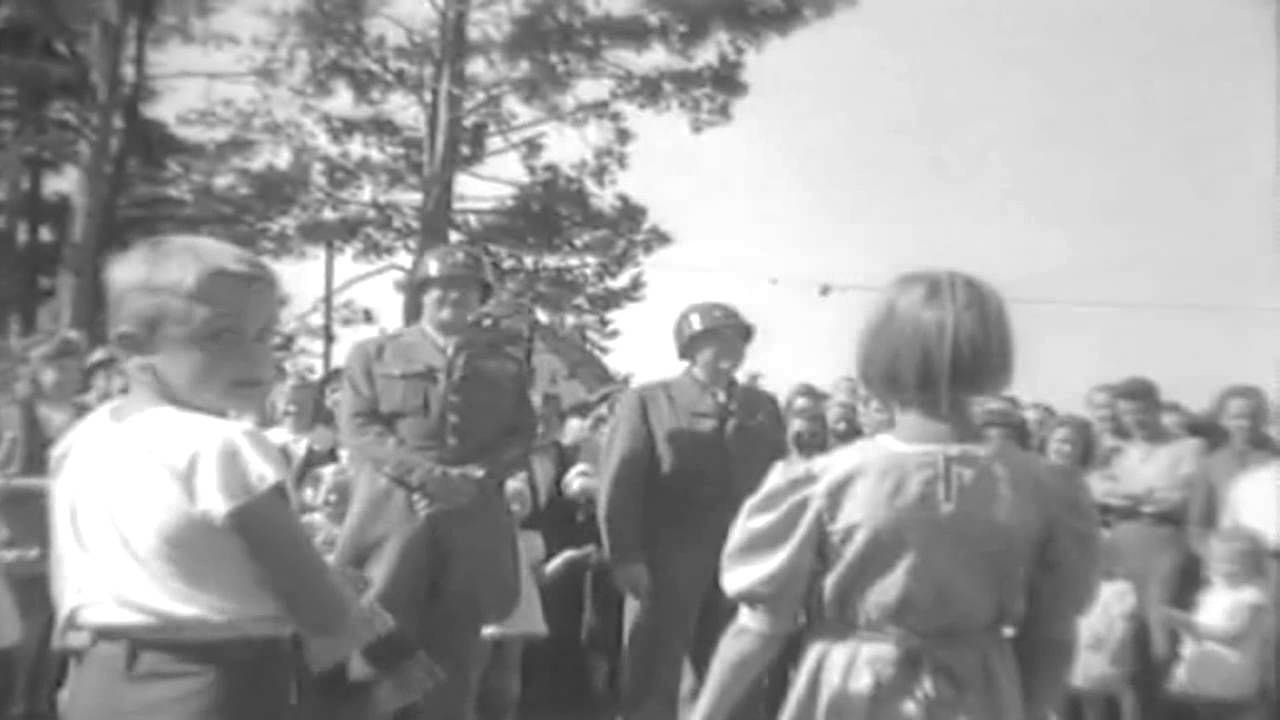 U.S. Generals Visit Displaced Persons Camps, Wolfratshausen, Germany, 09/17/1945 (full)