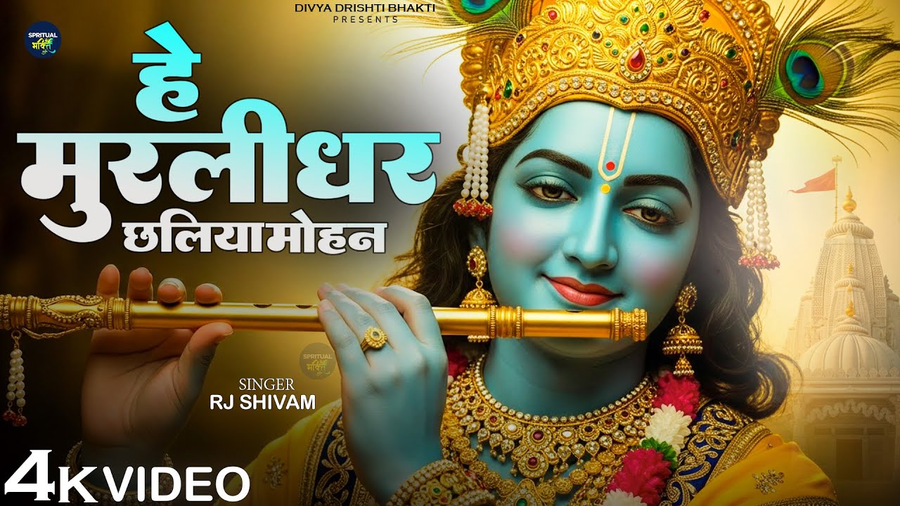 हे मुरलीधर छलिया मोहन - RJ Shivam - He Murlidhar Chhaliya Mohan - Shree Krishna Bhajan - New Bhajan