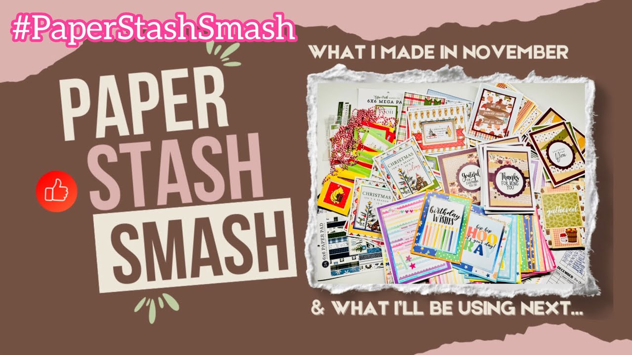 #PaperStashSmash Crafty Collab | Обзор за ноябрь 2025 г. | Планы на декабрь