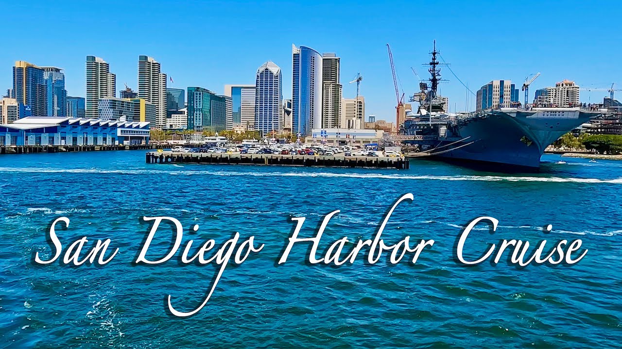 San Diego Harbor Cruise | Full Tour 4K Ultra HD