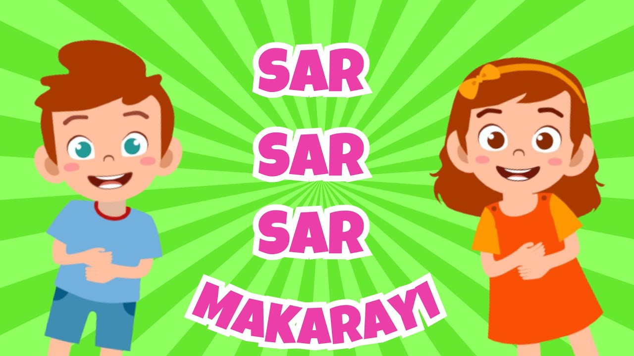 Sar Sar Sar Makarayı - Çocuk Şarkıları - A Ram Sam Sam - Portakal Adam - Çizgi Film - Yumurcak Tv