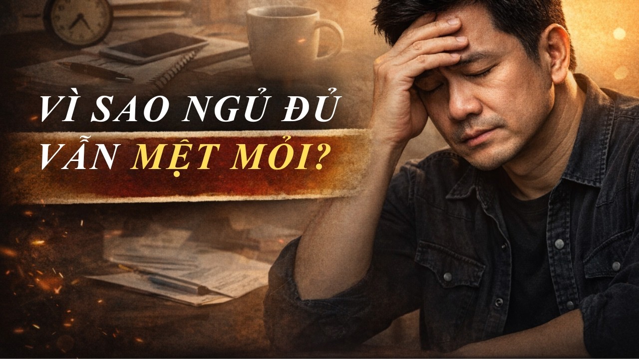 Kiểu mệt mà ngủ cũng không hết: Bạn có đang mắc kẹt trong vòng xoáy này?