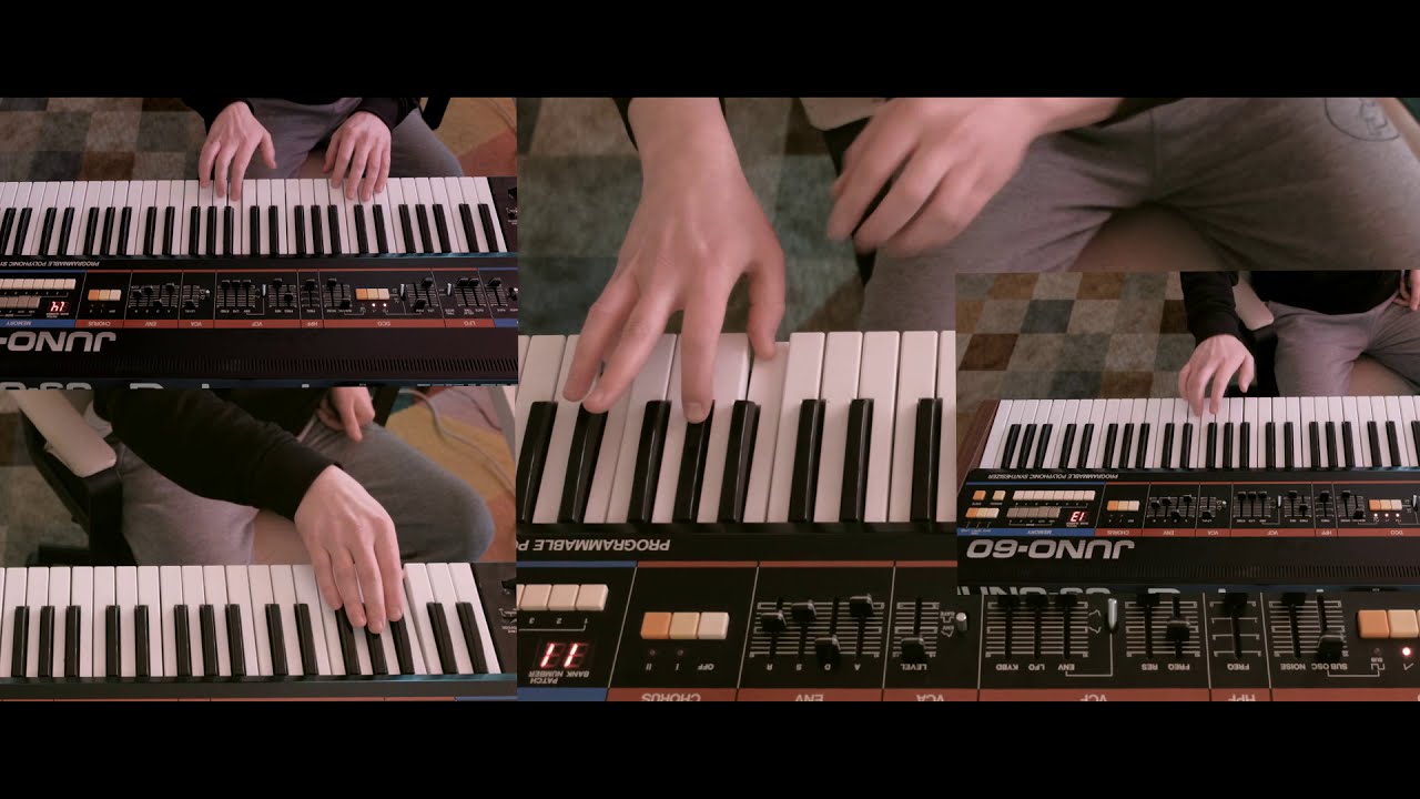 Roland JUNO-60 vs Arturia JUN-6V comparison (no talking)