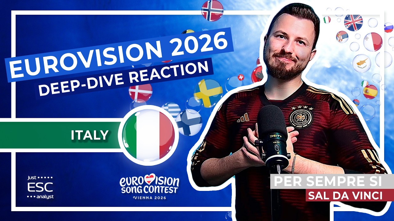 🇮🇹 Most In-Depth Analysis and Reaction to ITALY in EUROVISION 2026 | Sal Da Vinci - Per Sempre Sì