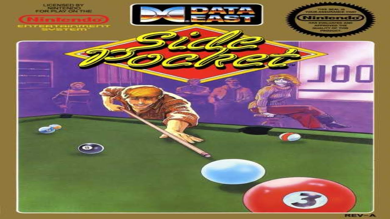 Side Pocket - Nes Playthrough