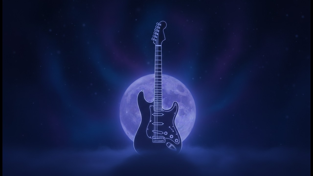 Night Chill Guitar Instrumental 🌙 | Relaxing Rock Music