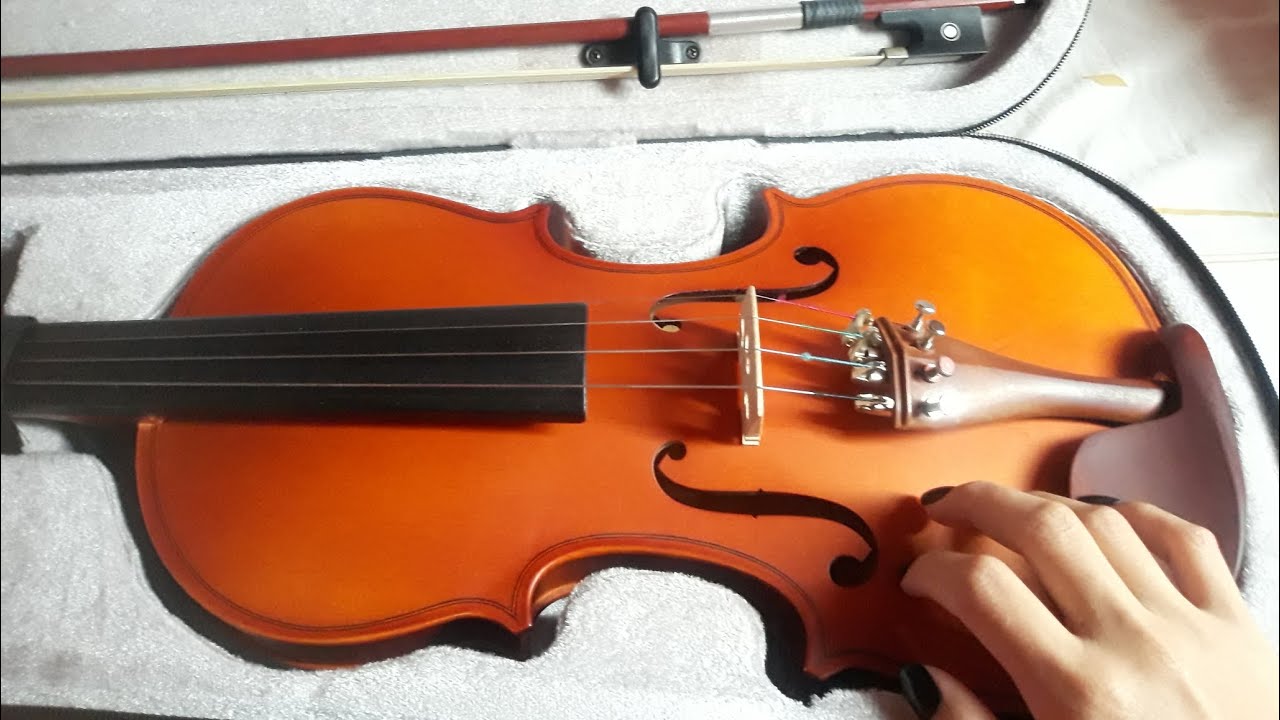 Asmr Tapping on a violin