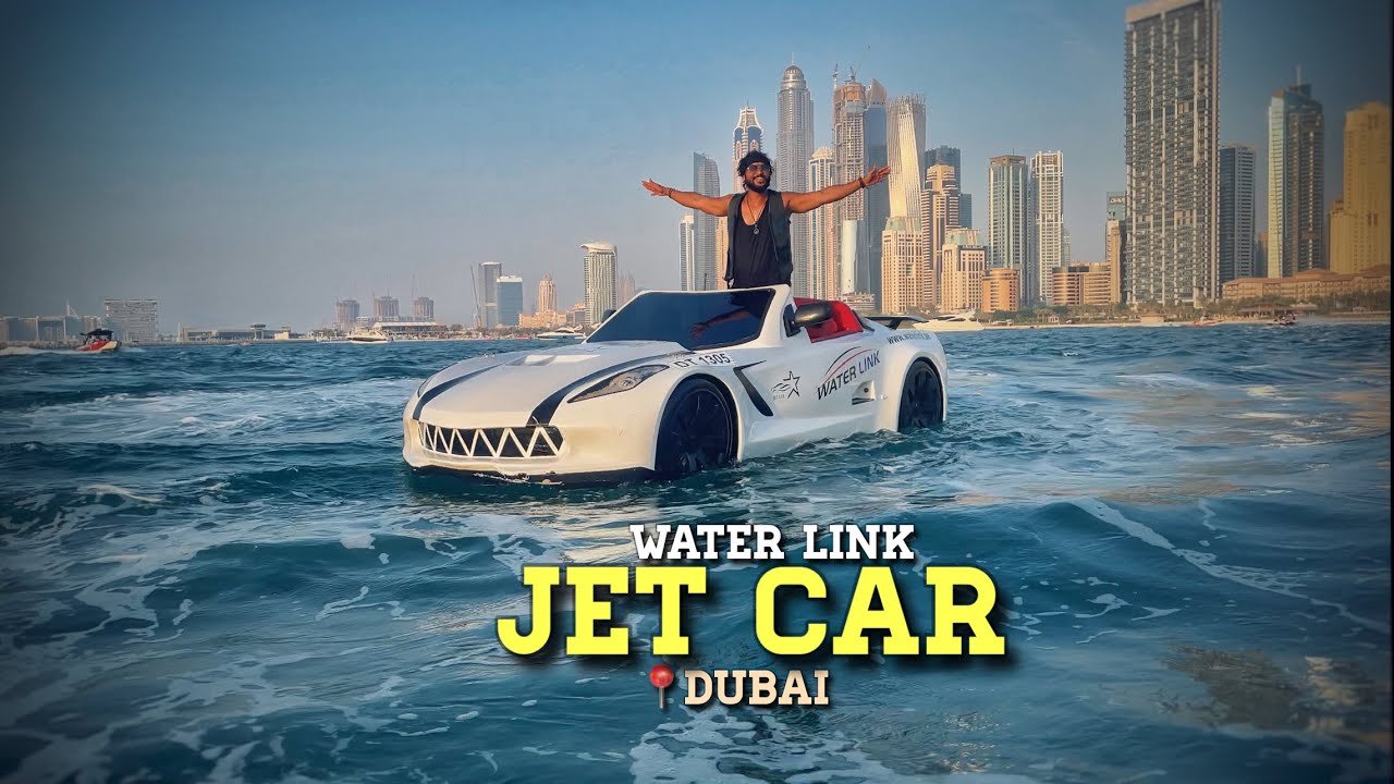Jet Cars in Dubai 🇦🇪 | Waterlink Jet cars | Water car in Dubai