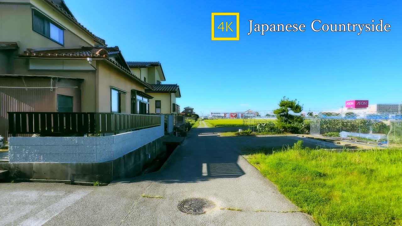 【4K  Japan】Walk in Hiraomote-machi/Ishikawa Prefecture