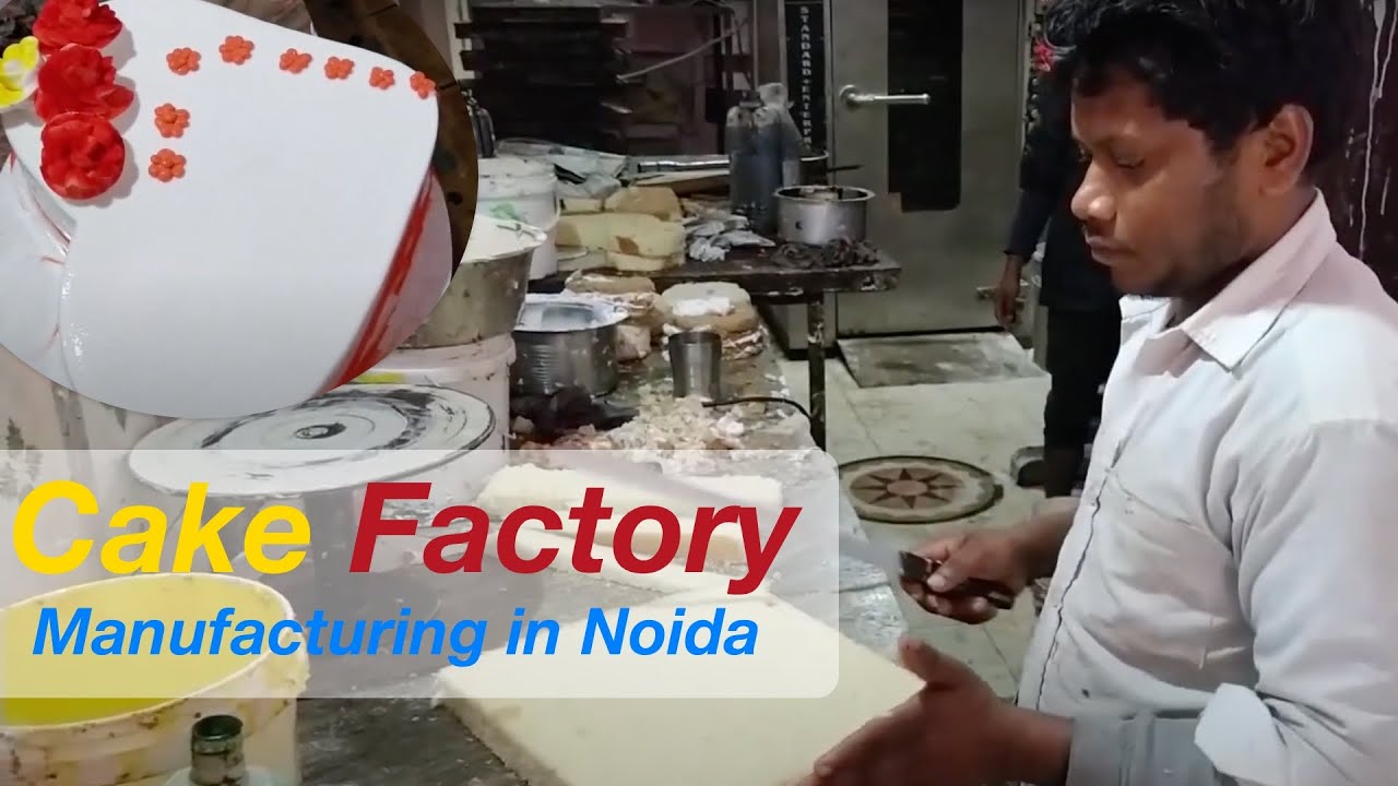 Amazing Mass Production Cake Factory Manufacturing in Noida | INDIA FoodCake Factory