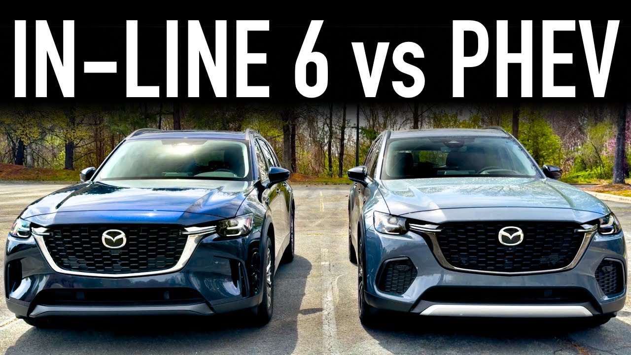 Mazda PHEV vs In-Line 6.. Which is Better for the Mazda CX-70 / CX-90