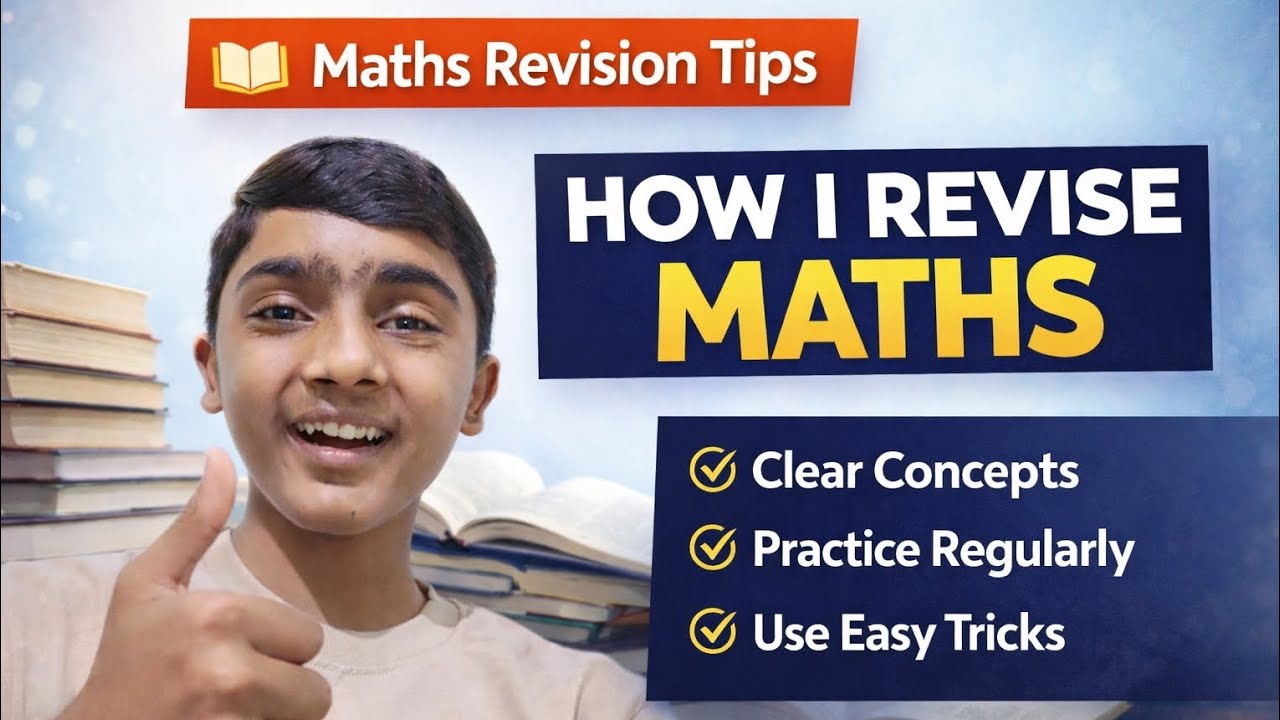 Main Maths Ko Kaise Revise krta Hu 📚 | Maths Revision Tips For Students 👍