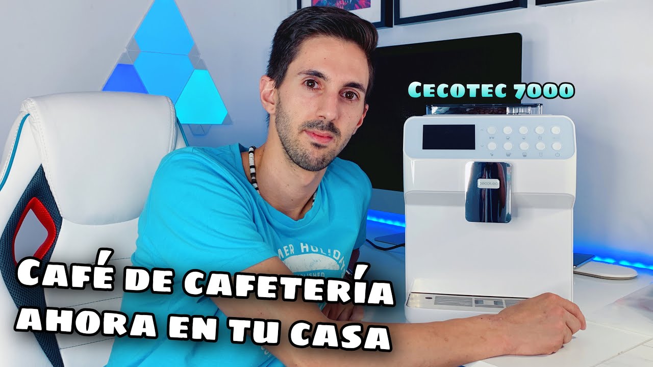 Power matic-ccino cecotec 7000 | cafetera en grano | Review | 4K