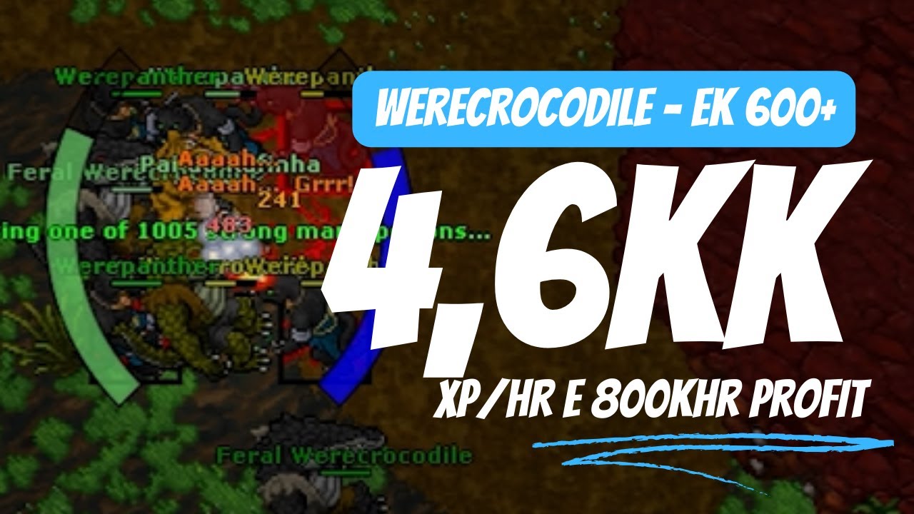 Ek 600+ hunt solo | Werecrocodile