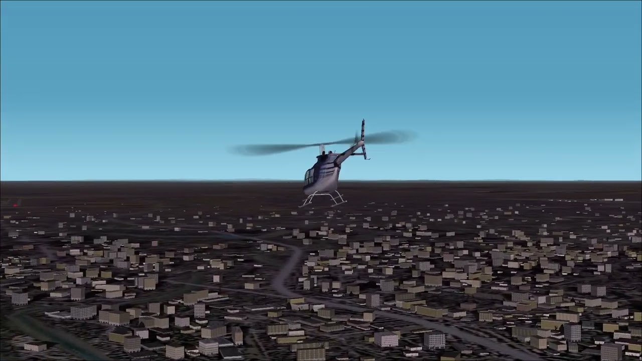 FS2002 - Bell Helicopter - London Tour. circa 2002.