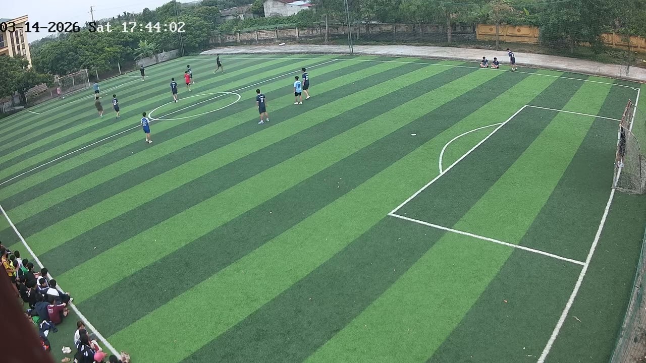 14 tháng 3, 2026 FC U15 Tân Châu - U15 Đông Kết. Đội trưởng Tùng đấu đội trưởng Lâm