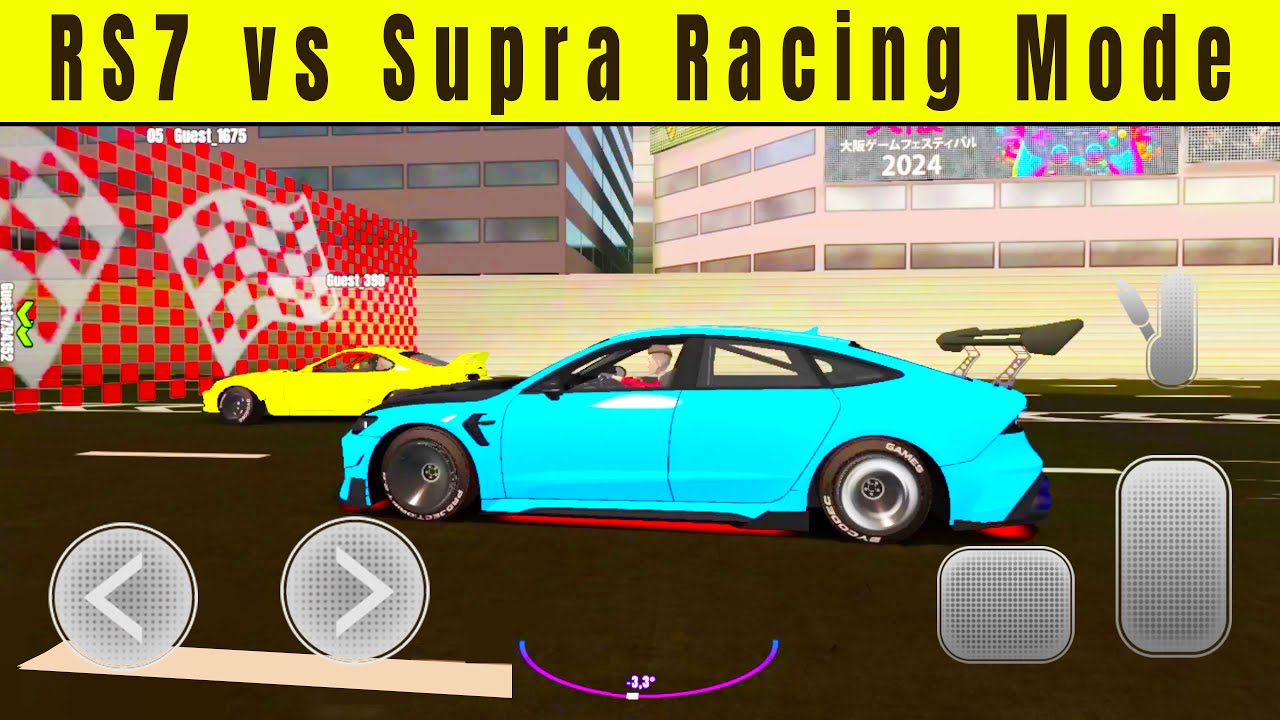 Гонка Audi RS7 против Toyota Supra | Project Drift 2.0: Онлайн-гонка на высокой скорости
