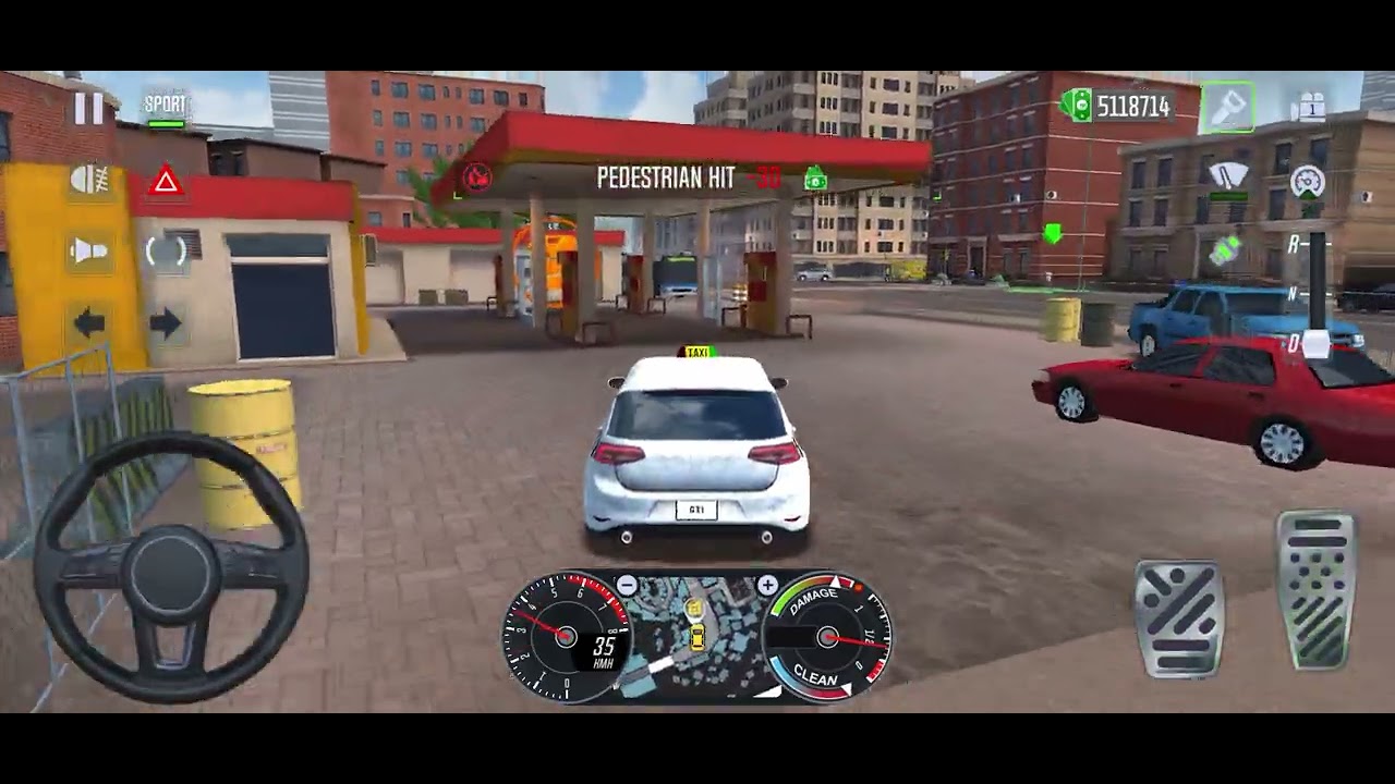 The VW Golf GTI | New York City | Taxi Car Simulator EVO Mobile Gameplay