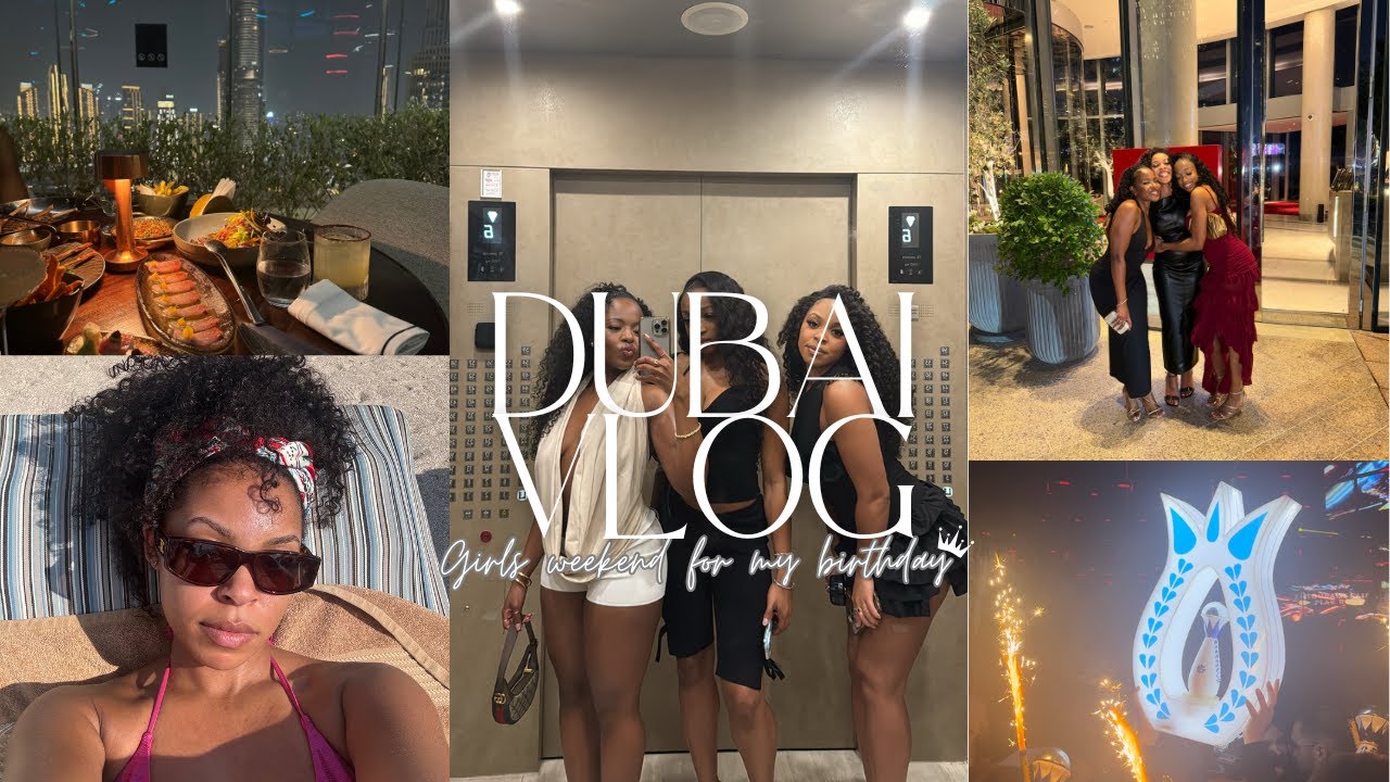 28 IN DUBAI…beach clubs, girl dinners and the BEST birthday surprise ever