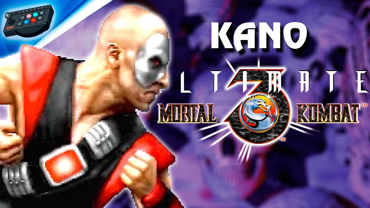 Ultimate Mortal Kombat 3 • Kano Gameplay【Arcade - 1995】4K 60ᶠᵖˢ ✓