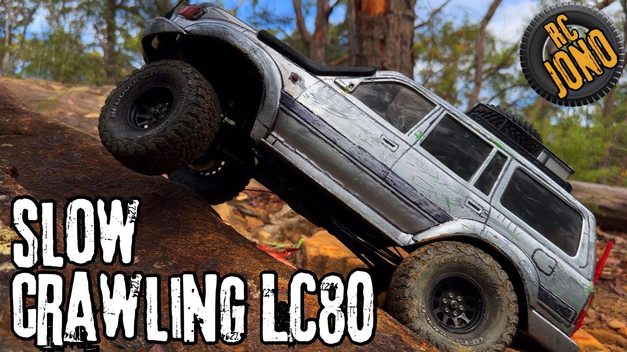Featured Rig: Ethan’s LC80 1/10 Scale RC Rock Crawler “Slow Crawling” TRX4 Chassis  Hobbywing XE Run