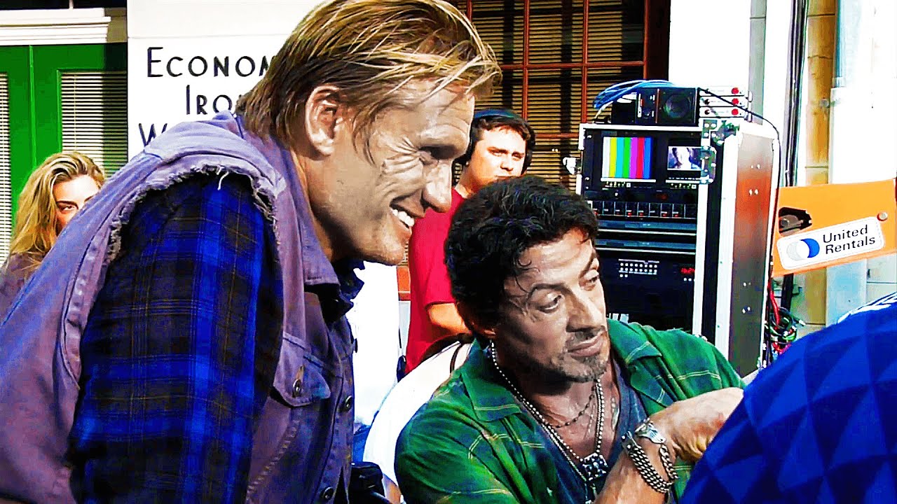THE EXPENDABLES Behind The Scenes #4 (2010) Sylvester Stallone