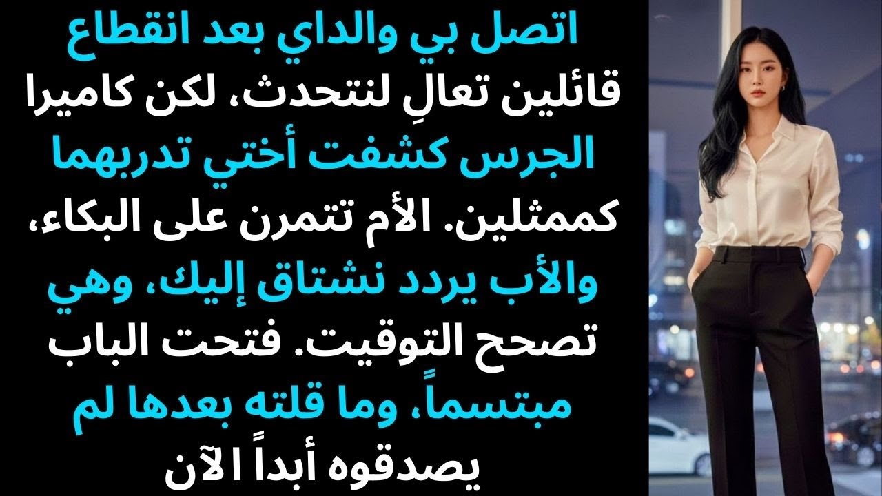 تدرّبَ والِداي على قول: 