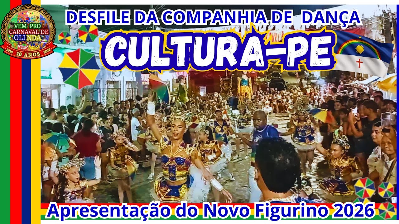 EXPLOSÃO DE CORES! 🌈 Conheça o Novo Figurino 2026 da Cia de Dança Cultura-PE | Carnaval de Olinda