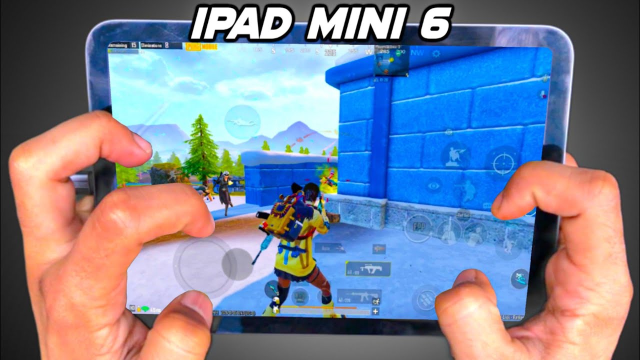 ipad Mini 6 HANDCAM 🔥 Pubg Test/ Gameplay/ Sensitivity ❤️ 5 Finger Claw + Gyro | HDR+60fps