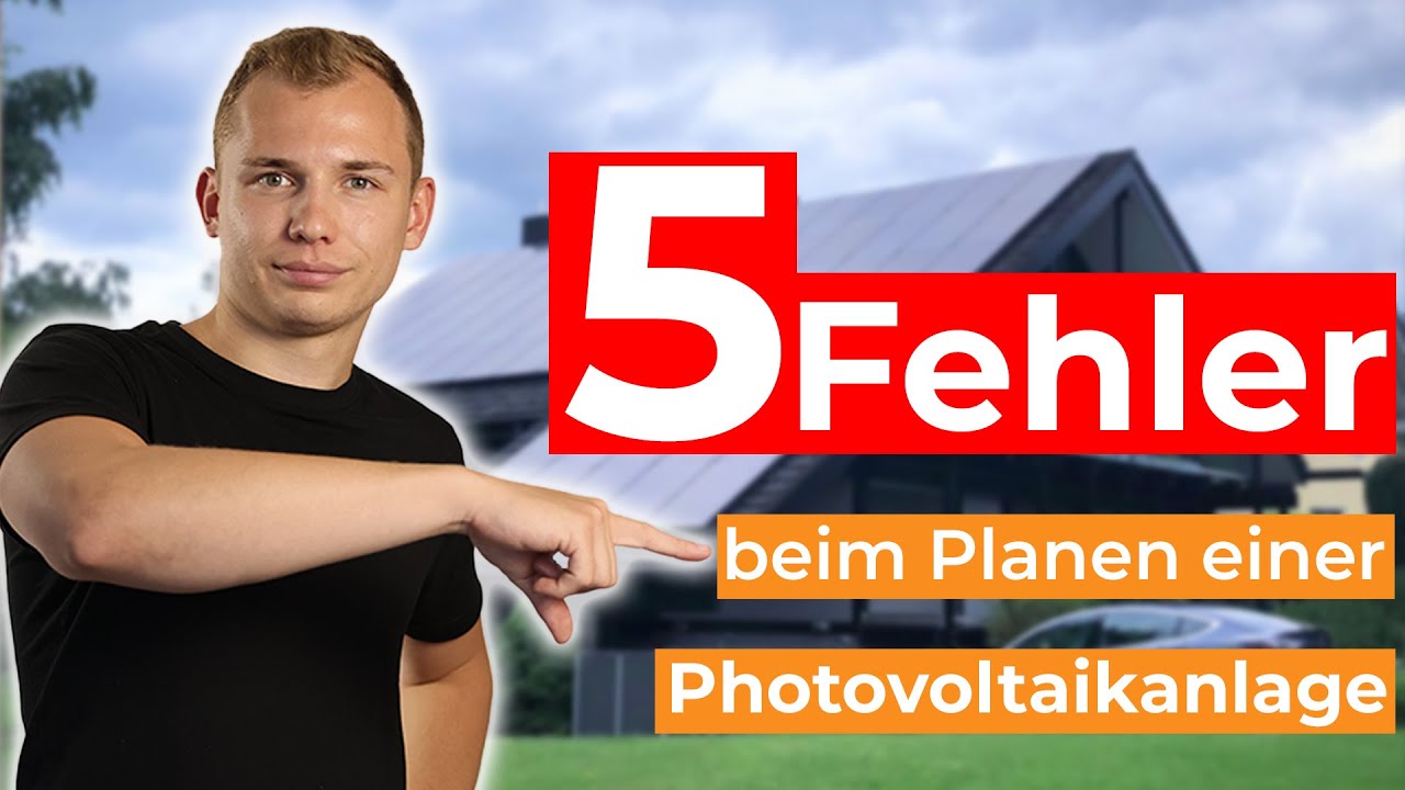 Die größten Fehler bei der Solaranlagen-Planung – Das solltest Du unbedingt vermeiden!