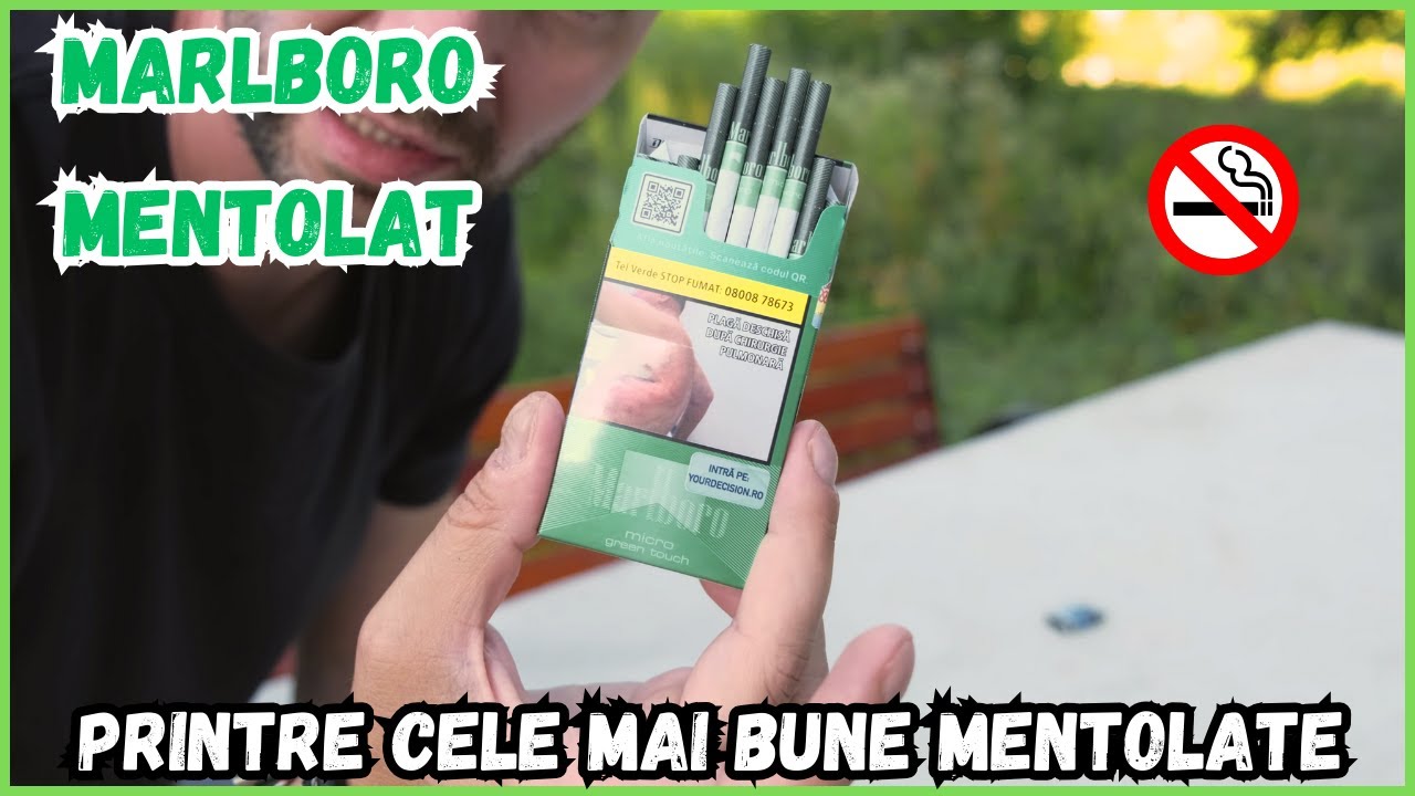 UN VLOG Aproape Plictisitor Din Anumite Motive - MALRBORO MICRO GREEN TOUCH / MENTOLAT