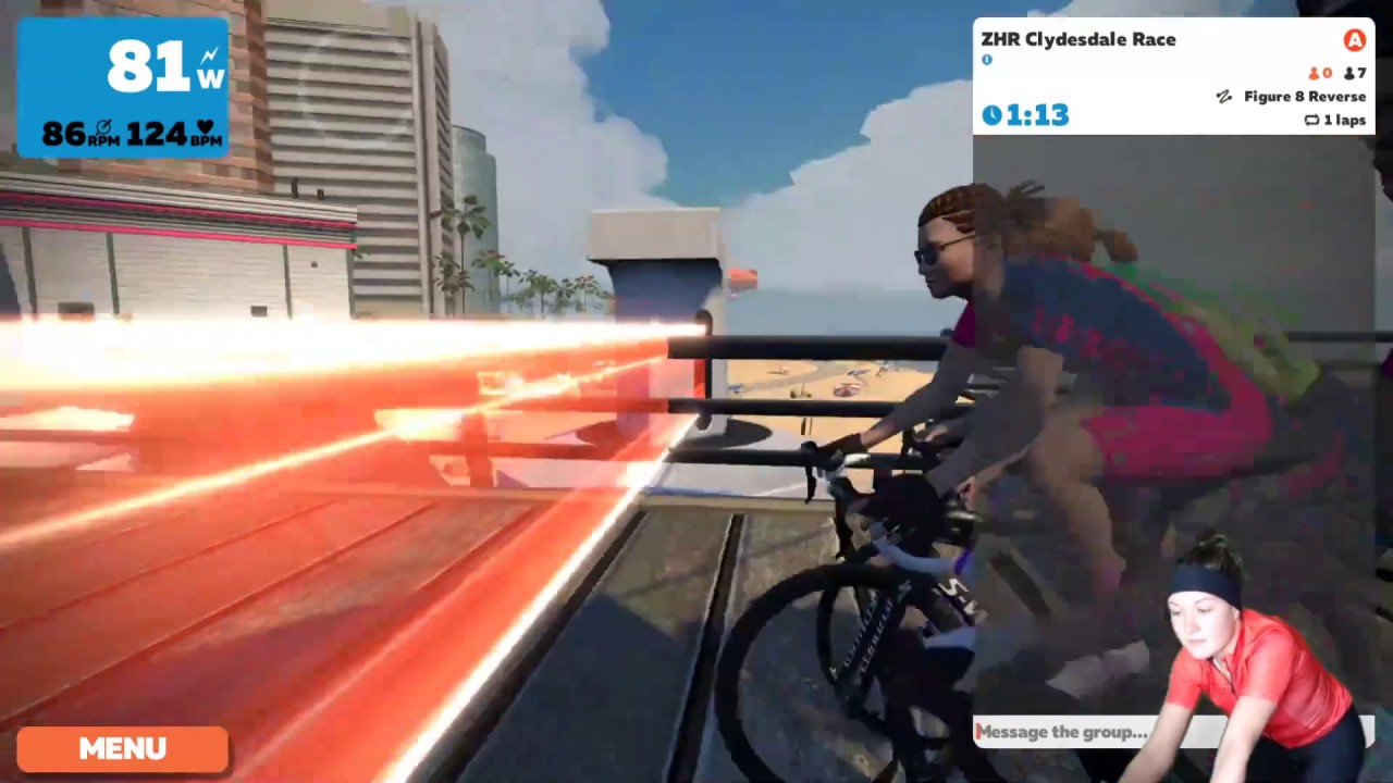 Соревнования Zwift - ZHR Clydesdale Race (30km)