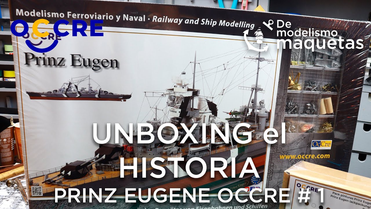 Prinz Eugen  de OCCRE 1:200 🔴  #1 Unboxing