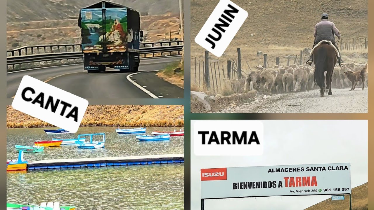 &iexcl;&iexcl;RUTA LIMA CANTA TARMA! POR CARRETERA CON BONITOS PAISAJES,LAGUNAS, CATARATAS Y ANIMALES DE LA ZONA