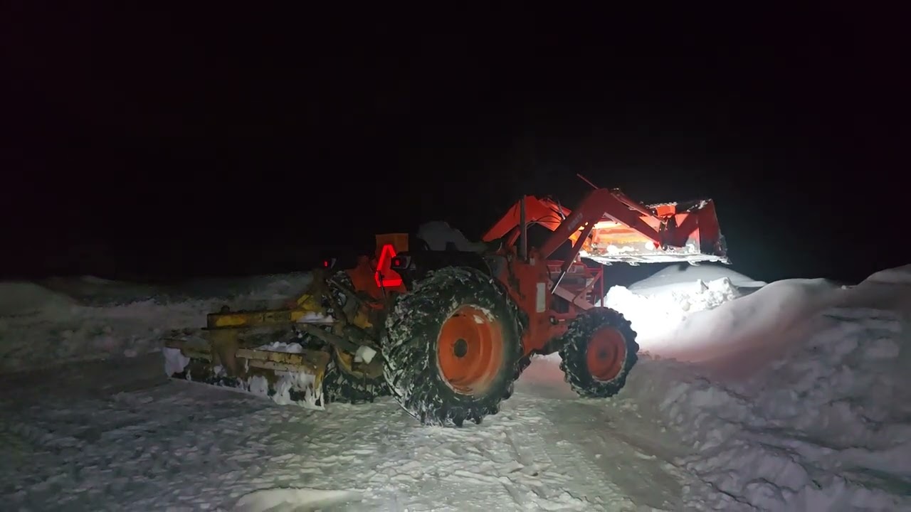 My first time driving a tractor 