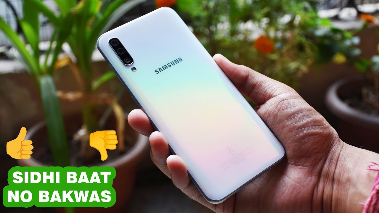 Samsung Galaxy A50 Full Review SIDHI BAAT NO BAKWAS! PROS 👍 AND CONS 👎