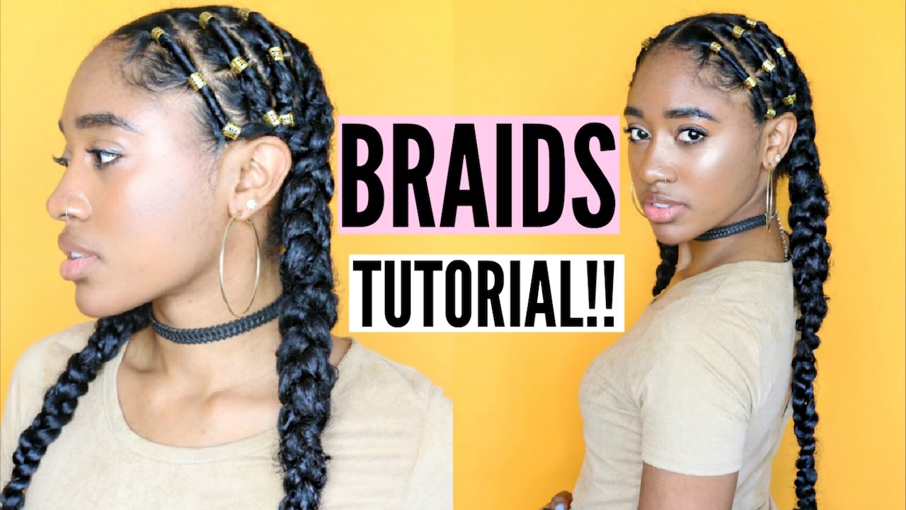 Alicia Keys Inspired Protective Style| (Braids W/ Added Hair)!