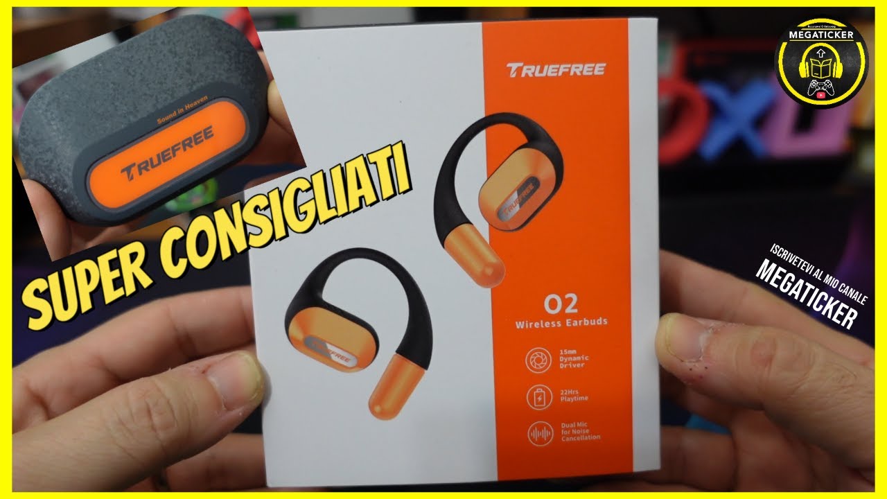 TRUEFREE O2 : Ho trovato gli Auricolari che fanno per me !!!