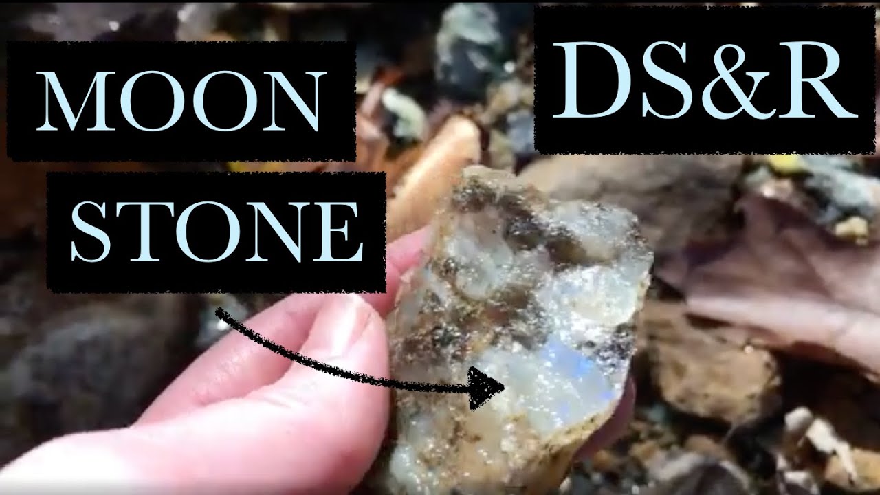 Rock Hounding Moonstone in Southeastern Pennsylvania - Autumn Rock Hunt Turns Up Some Great Samples