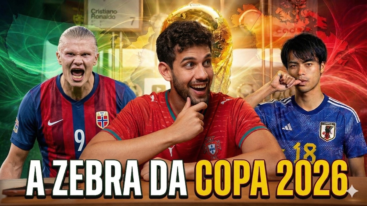 A ZEBRA DA COPA 2026: 5 SELE&Ccedil;&Otilde;ES QUE V&Atilde;O SURPREENDER O MUNDO