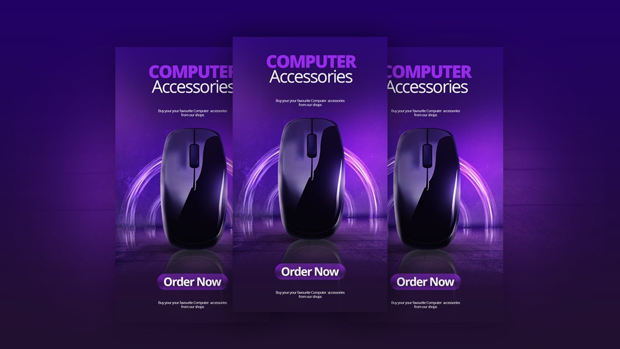 Professional Ecommerce Website Banner Design | Adobe Photoshop Cc