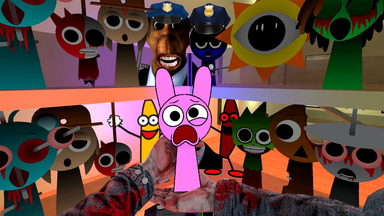 Saving Little Sprunki Pinki From Full Hotel Of Horror Sprunki Nextbots